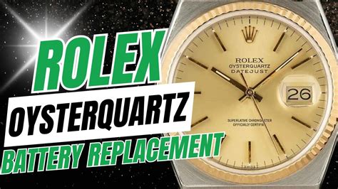 esistono rolex a batteria|Rolex quartz battery.